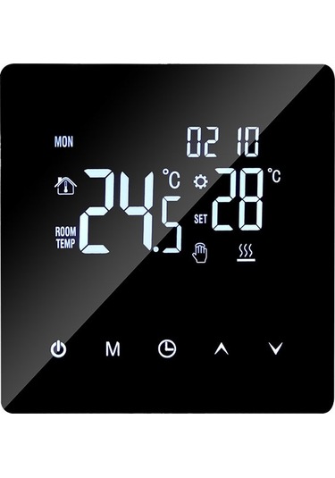 Maiyame Su Isıtma Ve Gaz Kombi Sicaklık Kontrol Cihazı - Akıllı Termostat, 3a Yük, 5-95 C Ayar Aralığı, Dokunmatik Tuş K2mrh3a