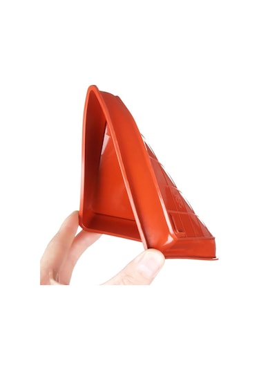 Kırmızı Kapalı Kare Açık Günlük Saksı Tepsisi Damlama Tepsisi Ekici Tepsi Bahçe Malzemeleri 25.6 X 25.6cm