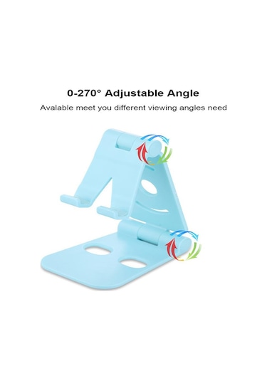 Gümüş Vaorlo Çok Açılı Ayarlanabilir Taşınabilir Telefon Tembel Montaj Evrensel Katlanabilir Tablet Telefon Standı Samsung Uyumlu İpad İçin