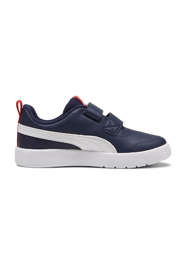 Puma Courtflex V3 V Ps-navy-white-red Çocuk Ayakkabı-lacivert-2007 Lacivert
