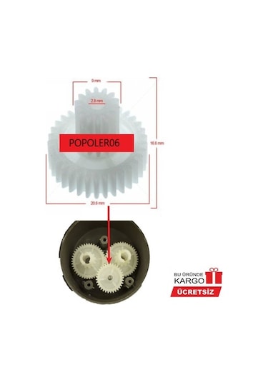 Arzum Soprano Max Ar161 Blender Dişli (Çırpıcı Dişli Kutusu) Uyumlu