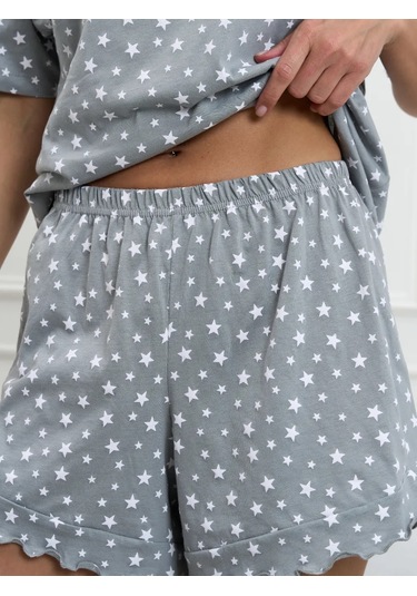 Redautumn Şortlu Pijama 443513396 Beyaz