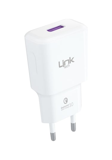 LinkTech T448e Strong 18W QC3.0 Hızlı Şarj Adaptörü (Başlık)