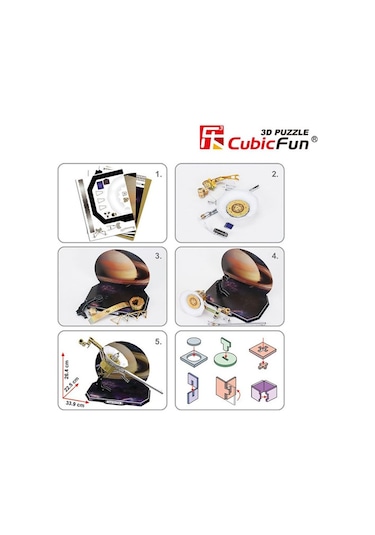 Cubicfun 3d Puzzle 71 Parça Voyager Uydu Aracı P654h