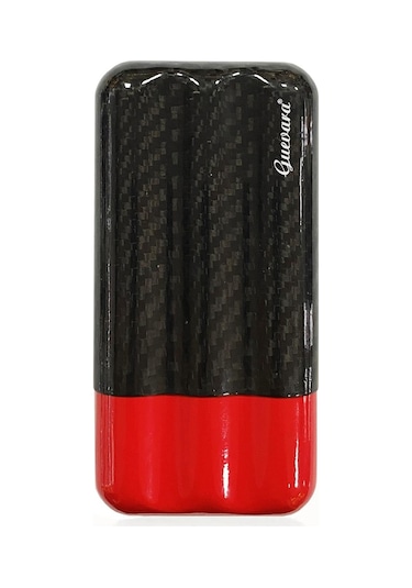 Guevara Carbonfiber Puro Kılıfı Kırmızı/siyah 3lü 60ring