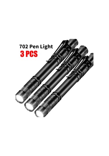 Esmartermini Taşınabilir Led Kalem Işık Cep El Feneri Ultra Parlak Yüksek Lümen Kamp Açık Acil Durum Whıte