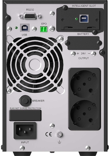 Tescom Neolıne 1 Kva 4/8 Dk 2x12v 7ah Akü Online Ups