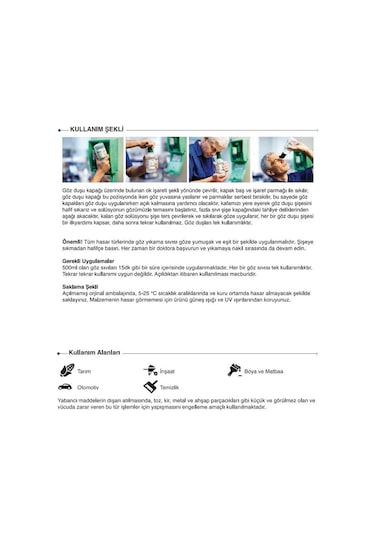 Starline  Acq425-Acq426 Göz Duşu Solüsyonu