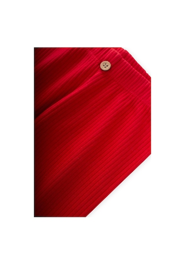 Cigit Fitilli Tayt 0-5 Yaş Kırmızı Kırmızı