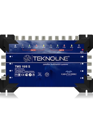 10x8 Sonlu Multiswitch Uydu Dağıtım Santrali Teknoline
