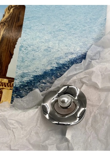 Best Price 34 Şık İnci Broş 370345888 Gri