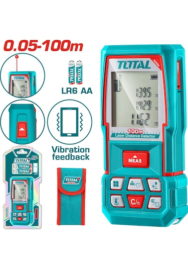 Total 0.05 - 100 Metre Lazer Metre Yüksek Kalite Tmt51036