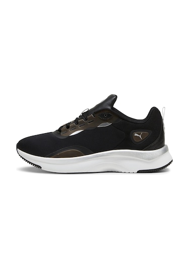 Puma Puma SOFTRIDE Orla Metallic Dream Kadın  Siyah Sneaker