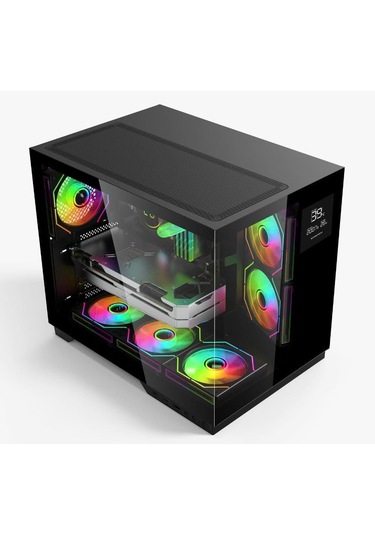 Gametech Prıme Grand 7 Rgb Fanlı Dereceli Akvaryum Oyuncu Kasası