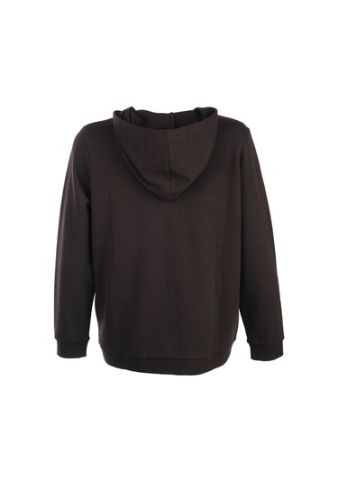 Vedi-bb Oversize Kapüşonlu Fermuarlı Cep Detaylı Kadın Ceket - Minimalist Streetwear Siyah Vedi-bb Oversize Kapüşonlu Fermuarlı Cep Detaylı Kadın Ceket - Minimalist Streetwear Siyah