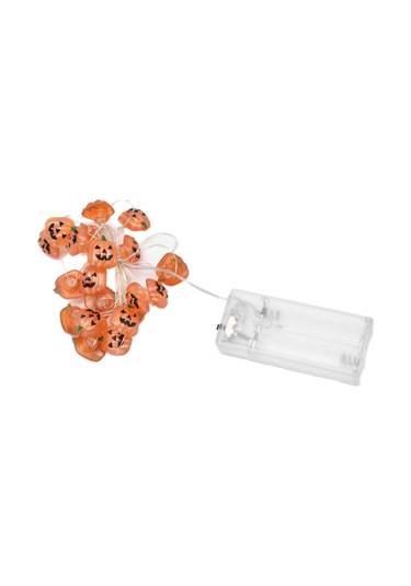 Shineyee Halloween Kabak Şekilli Işıklı Zincir, 2m 20 Led, Dış Ve İç Kullanım, Partiler Ve Dekorasyonlar İçin Pil Dahil Değil Diğer