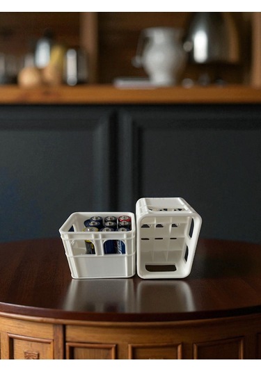 Aa & Aaa Uyumlu Pil Düzenleyici Saklama Kutusu Mini Kasa 12li