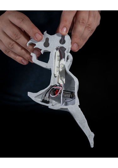 Dekoratif Peri Gece Lambası Beyaz