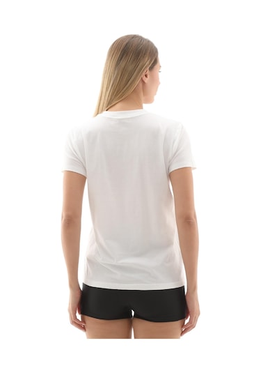 A1383648-100 Under Armour Ua Rival Core Ss Kadın T-shirt Beyaz A1383648-100 Beyaz