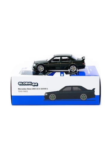 Tarmac Works 1/64 Mercedes-benz 190 E 2.5-16 Evo 1 Toyo Tıres - Global64