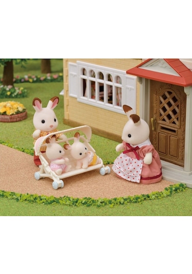 Sylvanian Families Üçüz Bebek Arabası 5533