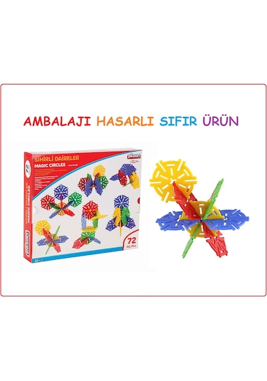 72 Parça Pilsan Sihirli Daireler 2943