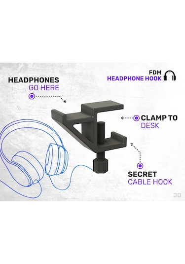 Oyuncu Kulaklık Standı Universal Tüm Markalara Uyumlu