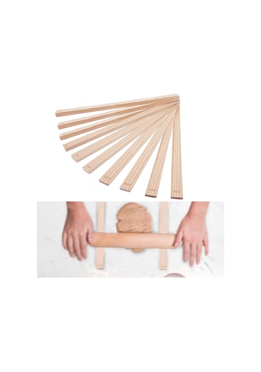 Suntek Ölçüm Şeritleri Yemek Hafif Bisküviler Ahşap Stil-a