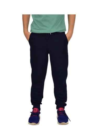 Çocuk Eşofman Altı Paça Manşetli Kız Erkek Bgl-st04726 Lacivert