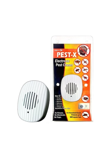 Bird-X Pest-X Ultrasonic Fare Böcek Sinek ve Haşere Kovucu