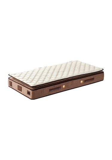 Nironyatak W.Cotton 80X180 Tek Kişilik Pedli Yatak Full Ortopedik Yaylı Yata