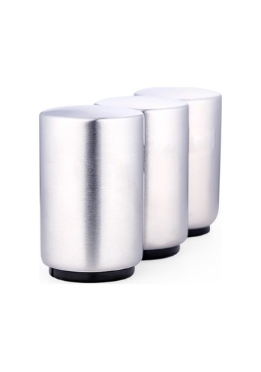 Dancemonkey Manyetik Otomatik Bira Şişesi Açıcı Otomatik Şişe Kapağı Açacağı Gri