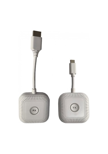 Type C To Hdmı Kablosuz Ses Ve Görüntü Aktarıcı Set Hdmi Alıcı Verici Kit