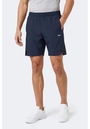 Slazenger Radıant Erkek Cepli Fıtness Lacivert Şort Lacivert