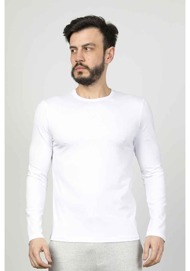 Cazador Lcy Basıc Sweat Erkek 5606 Beyaz 001