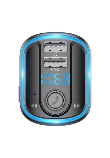 Novahub Bluetooth Fm Verici İle Araba Mp3 Çalar, Hızlı Şarj, Tf & Usb Desteği, Solüsyonlu Ses, Otomatik Kapanma