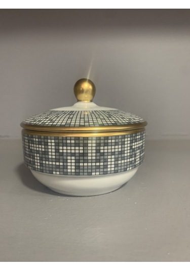 Fermato Porselen Kapaklı Şekerlik Honey Serisi Çok Renkli