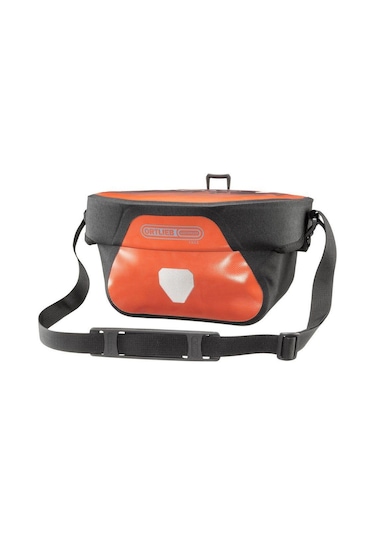 Ortlieb Ultimate Six Free Gidon Çantası 5 L Pas Siyah F3683 Turuncu