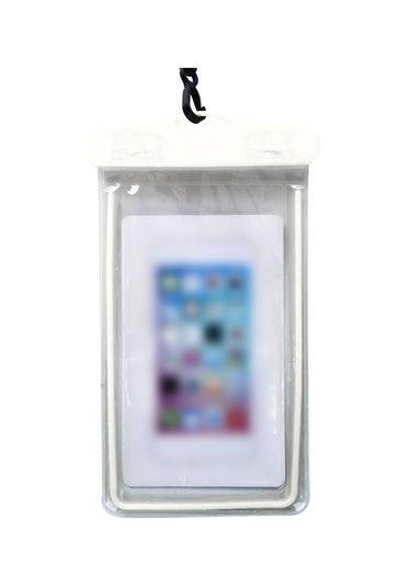 Neevoyu Beyaz Hava Yastığıli Dışarıda Su Geçirmez Telefon Çantası - Parlak Işıklı Dokunmatik Ekran, Dalış Ve Bisiklet Turları İçin BEYAZ