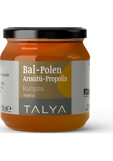 Talya Bal-Polen-Arı Sütü-Propolis Karışımı (Yetişkinler İçin) 230 G