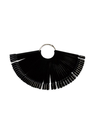 Reedark 50 Adet Abs Materyal Tırnak Rengi Gösterim Tahtası - Renk Testi Ve Pratik Uygulama İçin, Çıkarılabilir Ve Demir Çemberli