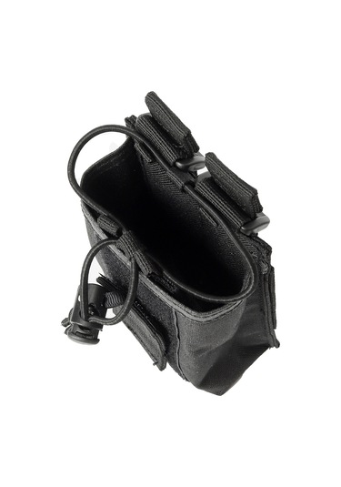 Geeksen Kask Telsizi Açık Hava Sporları Taktik Telsiz Çantası Radyo Aksesuar Çantası Çok Fonksiyonlu Alet Çantası Taktik Çanta Siyah