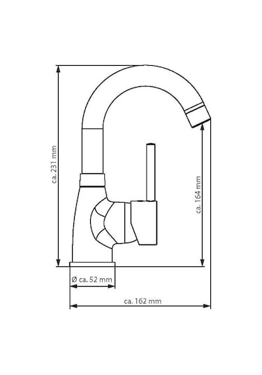 Sardıcı Lavabo Musluğu Mat Lavabo Bataryası Siyah