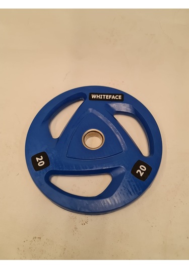 Whiteface Olimpik Plaka 20 KG Mavi