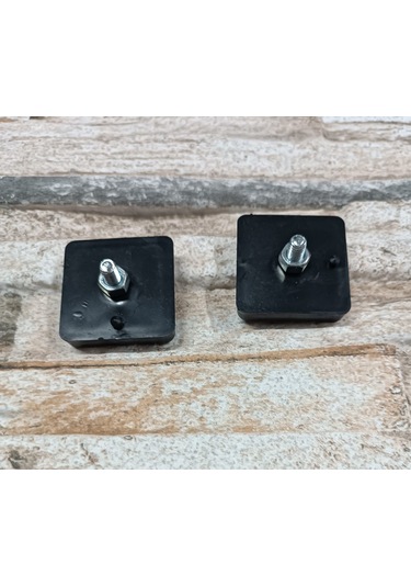 Reflektör Kırmızı 2'li Takım Kare En Boy 4cm