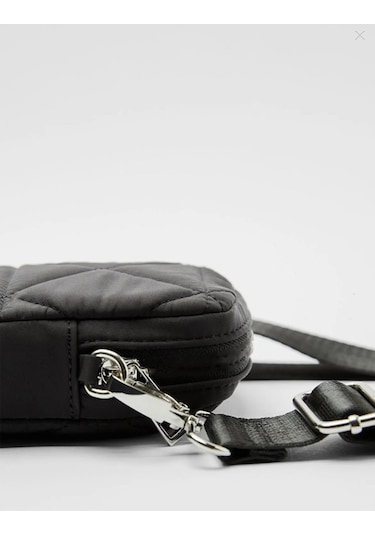 Dyscase Kapitone Askılı Telefon Çantası & Cüzdan Siyah