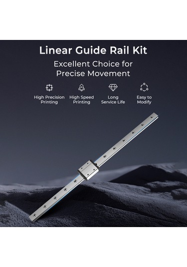 Suofeng Ender-3 Serisi İçin 320mm Mgn12 Lineer Ray Kiti - 50g Gümüş