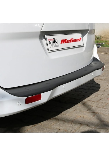 Ford Courier Mat Siyah Arka Tampon Eşiği Koruma 2014 Ve Sonrası