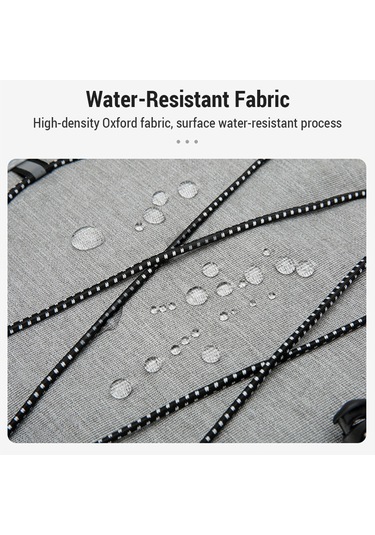 Öğle Yemeği Bölmeli Kamp Soğutucu Sırt Çantası Yalıtımlı Y29035lg Gri