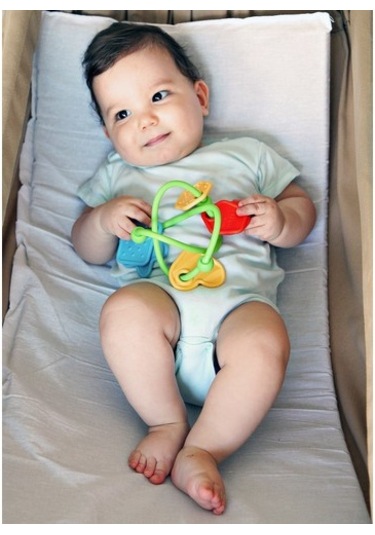 Kanz Kıvrımlı Çıngırak Bebek Oyuncak Knz-30750 Çok Renkli